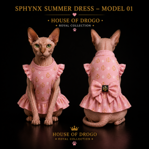 Sphynx Summer Dress – Female Model 01 | Royal Collection