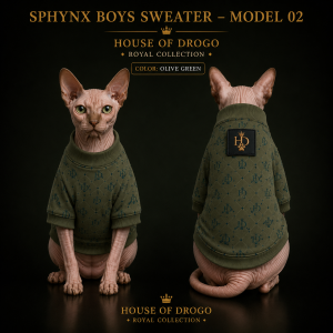 Sphynx Boys Sweater – Model 02 | Royal Collection